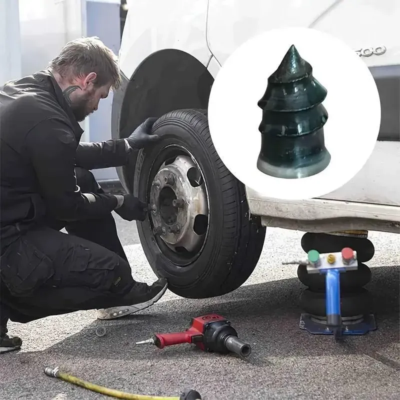 Tire Repair Rubber Nail, 20pcs Tyre Repair Rubber Nail, Universal Tire Fast Repair Tool for Motorcycle Auto Car